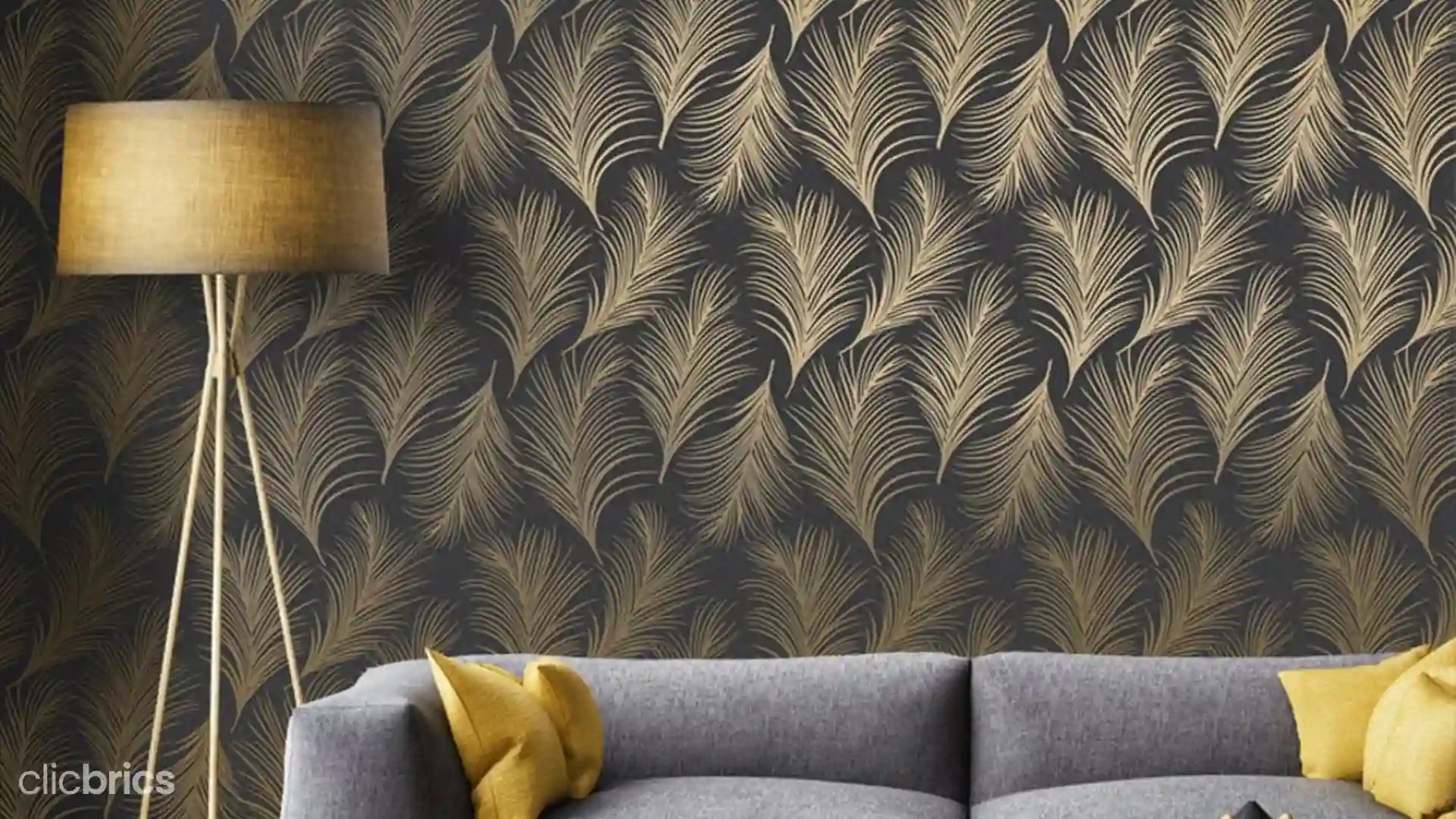 10 Modern Texture Paint Designs Trending In 2023    1674198372601 Add Elegance With Gold And Grey Texture (1).webp